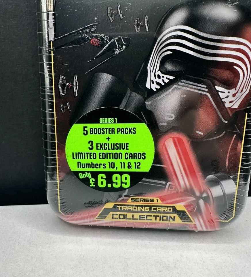 1x LEGO Star Wars Trading Cards Series 1 KYLO REN Mini Tin LE Edition SEALED - Image 3 of 4