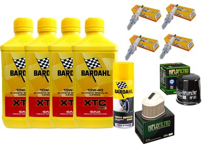 Z 1000 ABS INSPEKTIONSPAKET BARDAHL XTC 10W40 ÖLFILTER LUFT HIFLO KERZEN SPRAY