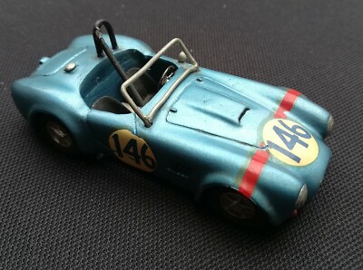 JOHN DAY Bausatz Metall montiert 1/43 A.C. COBRA Schild Florio 62