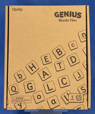 Osmo - Genius Words Tiles - Educational Game - NEW