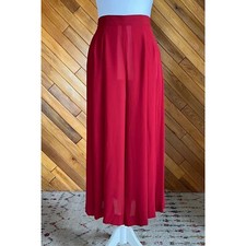 Vintage 80s High Rise Sheer Palazzo Pants