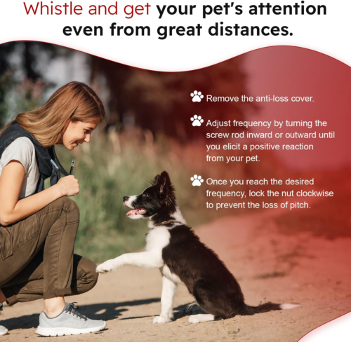 3-Pack Pet Training Clicker & Whistle – Bark Control, Adjustable Frequency, Blue - Picture 6 of 10