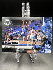 2020-21 Panini Mosaic Montage #9 Joel Embiid 76ers