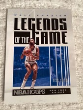 2020-21 Panini NBA Hoops Legends of the Game Silver 031/699 Walt Frazier #55 HOF
