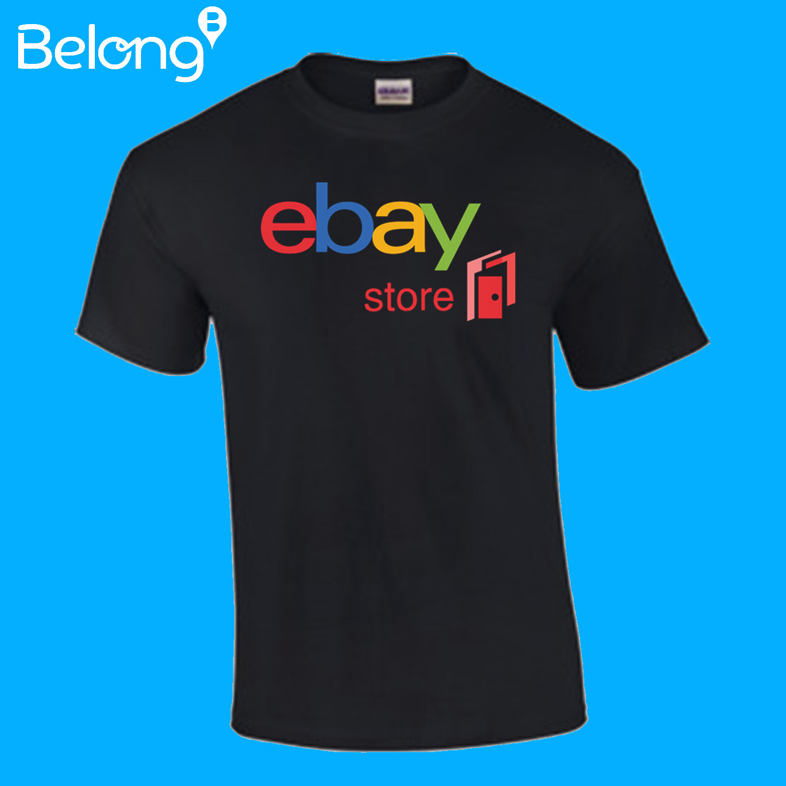 eBay Store Logo New Men's TShirt Tee Size USA eBay