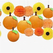 Autumn Harvest Fiesta: Festive Fall Home & Office Decor, Pumpkin Party Supplies