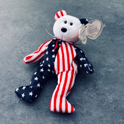 TY. The Beanie Babies Col. ''Spangle'' (June 14, 1999) unbespielt, mit TAG