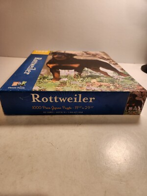 Go! Classic Puzzle 1000 Piece Jigsaw Puzzle Rottweiler | eBay