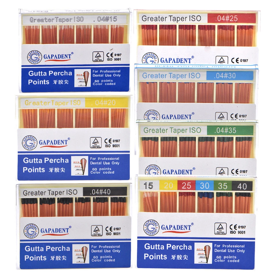 牙齿牙髓间隙古塔鲈鱼点/阻断/吸附纸点 — 第 3/4 张图片