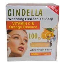 Cindella Vitamin C  Orange Essence Whitening Soap 200g