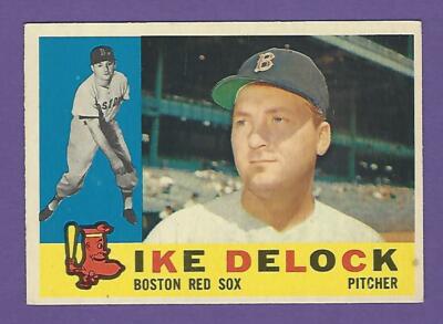 1960 Topps - #336  Ike Delock - Boston Red Sox - Ex+