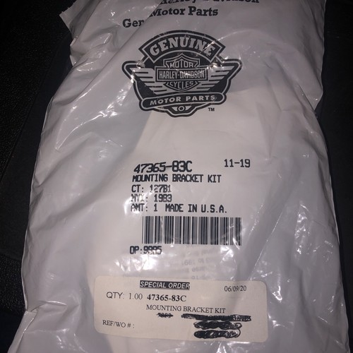 HarleyDavidson OEM Footboard Bracket Front Mount 4736583B eBay
