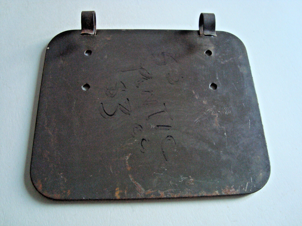 Vintage Pontiac 6"x5" Vanity Mirror ClipOn Sun Visor GM Script Etched