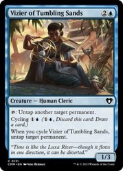 Vizier of Tumbling Sands 131/1173 Commander Masters Common