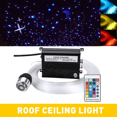 12V Car Home Headliner Star Light kit Roof Twinkle Ceiling Lights Fiber Optic