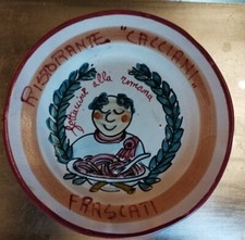 Piatto Ristorante del Buon Ricordo - Frascati Ristorante Cacciani 1996