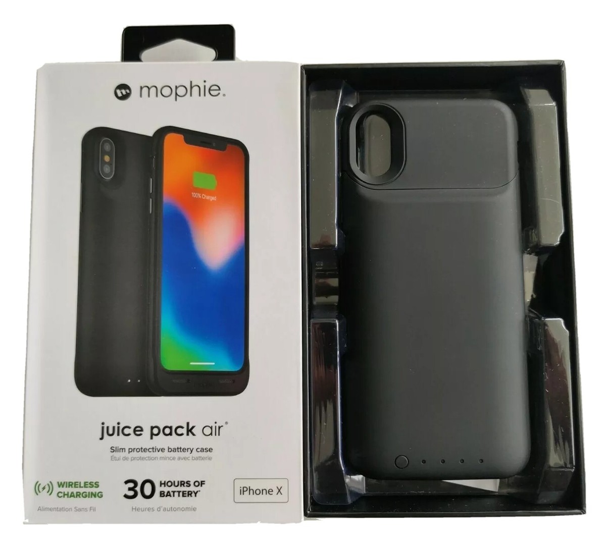 Mophie Juice Pack Air Case Battery Power Pack for iPhone X XS - Main Image