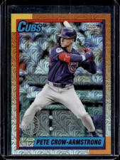 2025 Topps Update Pete Crow-Armstrong Silver Pack 1990 Chrome Refractor #U90C-42