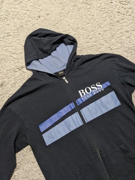 Men Hugo Boss Sweater Navy 36 / S / 44