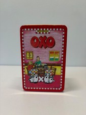 Vintage OXO Cube Tin 1990s Kitchen Advertising Storage Tin