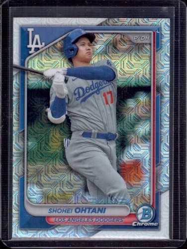 SHOHEI OHTANI 2024 Bowman Chrome Mega Box #33 Mojo Refractor Los Angeles Dodgers
