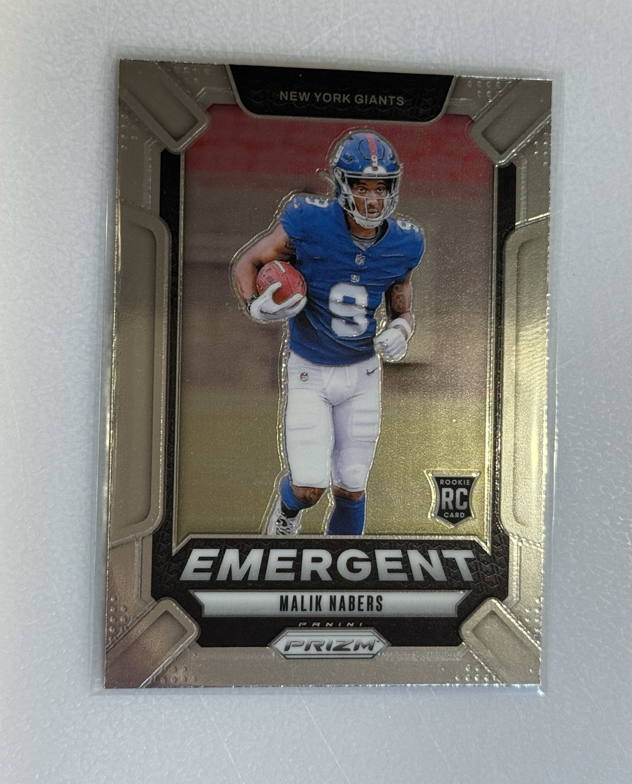 2024 Panini Prizm - Emergent Malik Nabers #6 (RC)