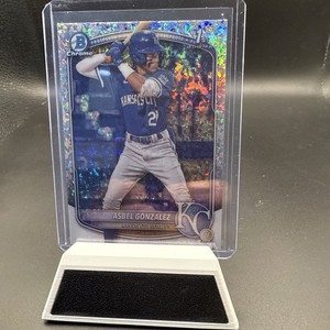 2025 BOWMAN ASBEL GONZALEZ CHROME Mini Diamonds KANSAS CITY ROYALS 1st Bowman 