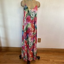 Tahari Arthur S. Levine size small multi-color long dress