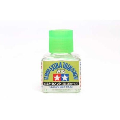TAMIYA - Extra-Thin Cement 40ml Quick-Setting (87182)