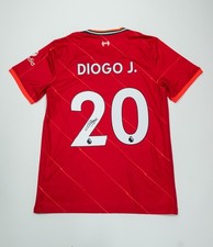 Diogo Jota Signed Liverpool Shirt Autograph AFTAL COA – LFC Portugal Forward