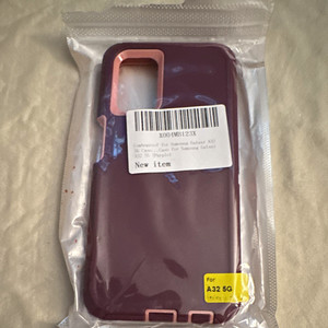 Hybrid Protective Cover Case for Samsung Galaxy A32 5G Purple X004MB123X