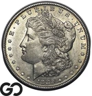 1880-O Morgan Silver Dollar Coin, '79 Rev, Choice Unc+, Nice Luster