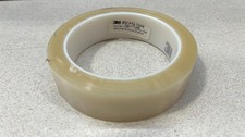 3M Polyester Film Tape 850, Transparent, 1 in x 72 yd, 1.9 mil