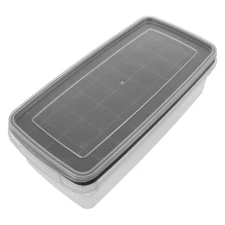 Silicone Freezer Molds Ice Tray with Cover Trays for Food Storage