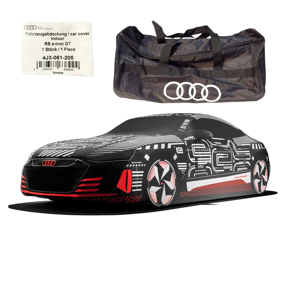 Original Zubehör Audi e-tron GT RS Abdeckplane Camouflage 4J3061205 Indoor - Bild 1 von 4