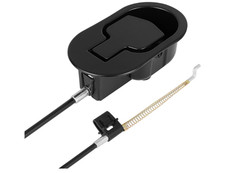 Universal Black Metal Recliner Replacement Parts Pull Handle for Sofa with Cable