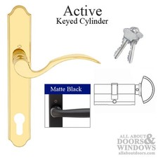 Munchen Active Handle Set M112PL/374N Matte B...