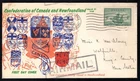 JBRO 1949 Canada cachet FDC cover Corner Brook Newfoundland