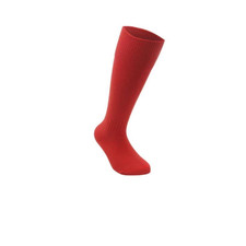 Image of SONDICO CLASSIC SPORT FOOTBALL SOCKS SIZE UK 1-6 JUNIOR COMFORT FIT RED