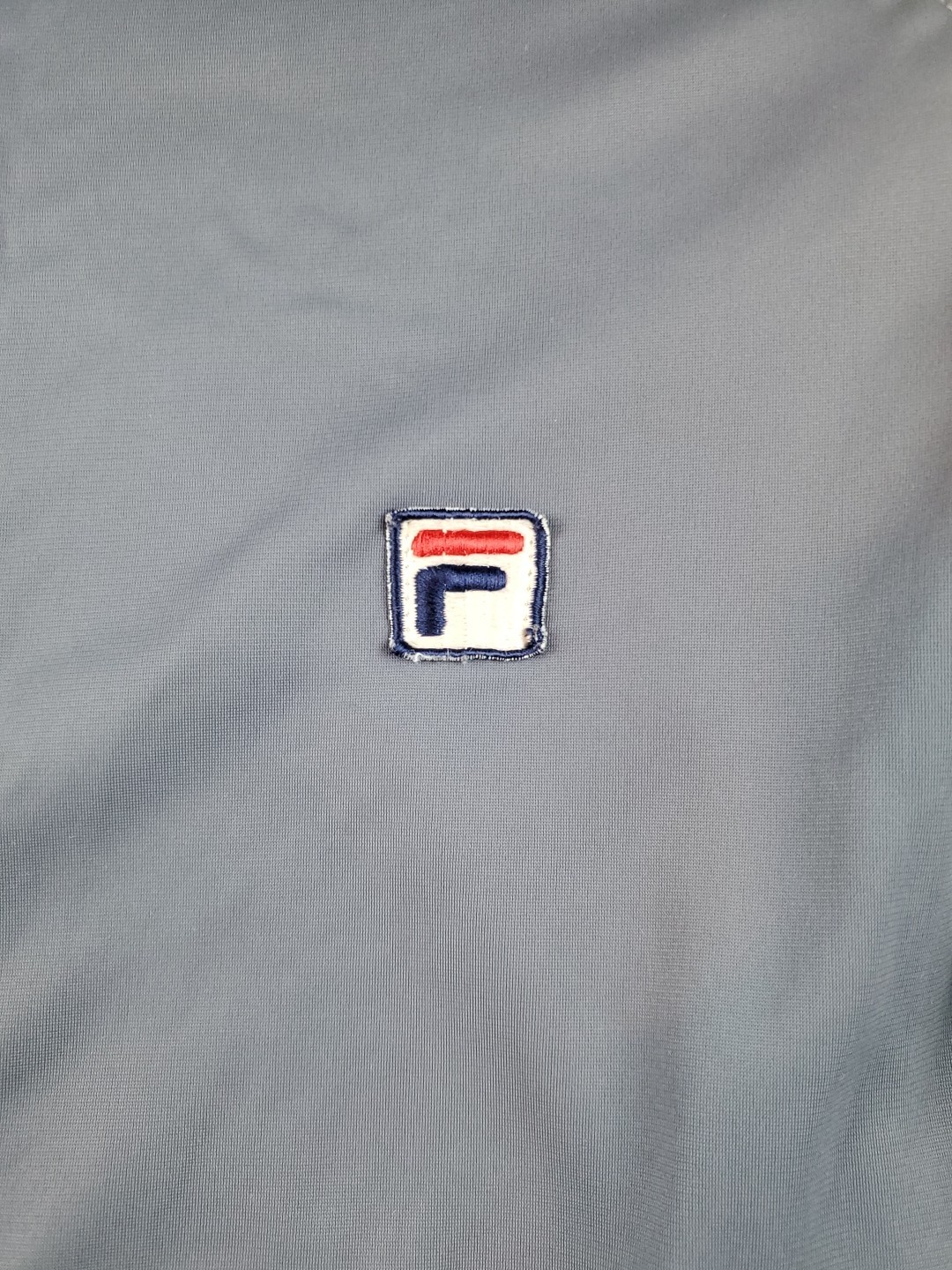 FILA Giacca Sportiva Uomo Taglia Media Manica Rimovibile Full Zip Multicolore