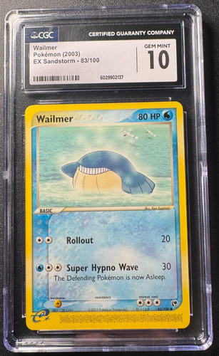 Wailmer graded CGC 10 for sale on eBay