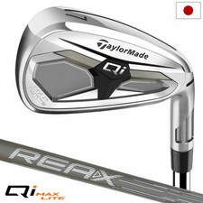 TaylorMade Qi MAX LITE Iron Set RH 6-9 PW REAX 45 Carbon 2026