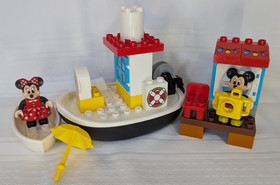 LEGO DUPLO 10881 MICKEY'S BOAT & 10597 MICKEY'S CLUBHOUSE BIRTHDAY PARADE(47/5)
