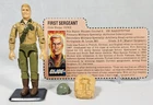 Vintage G.I. Joe - 1983 DUKE w/ Back Pack helmet file card new O-ring