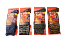 Men  s Thermal Winter Socks 4-Pair Pack Warm Insulated Heavy Duty Size 10-15