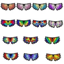 Halloween Butterfly Cloak Girl Cosplay Butterfly Wing Cape for Carnivals Party
