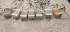 7 x COMMODORE AMIGA 500 POWER SUPPLIES UK /EU Plug 220 VOLT , TESTED,ALL WORK