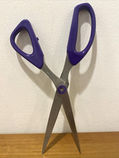 Vintage 8.5  Scissors Priced See Right Blue Stainless Steel Korea