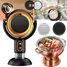 Smoke Away Purifier Fan, Portable Desktop Range Hood for Kitchen, Dining Table