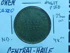 CB220: GERMAN TANZ Marke, "Dance Token", Central Halle Gaschwitz,N.D., 25 mm — photo 1